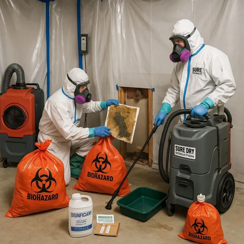 Contaminated Water Handling Protocols process in Walbridge, OH