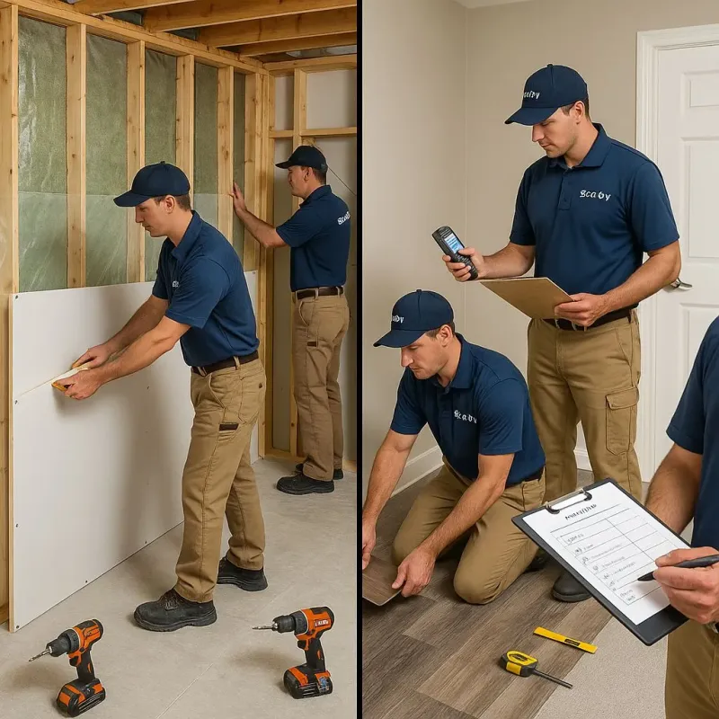 Repairs and Reconstruction process in Walbridge, OH